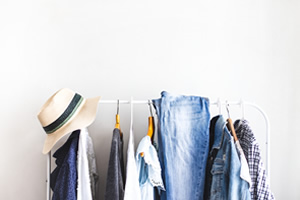 Hot to save space - buy a clothes rail